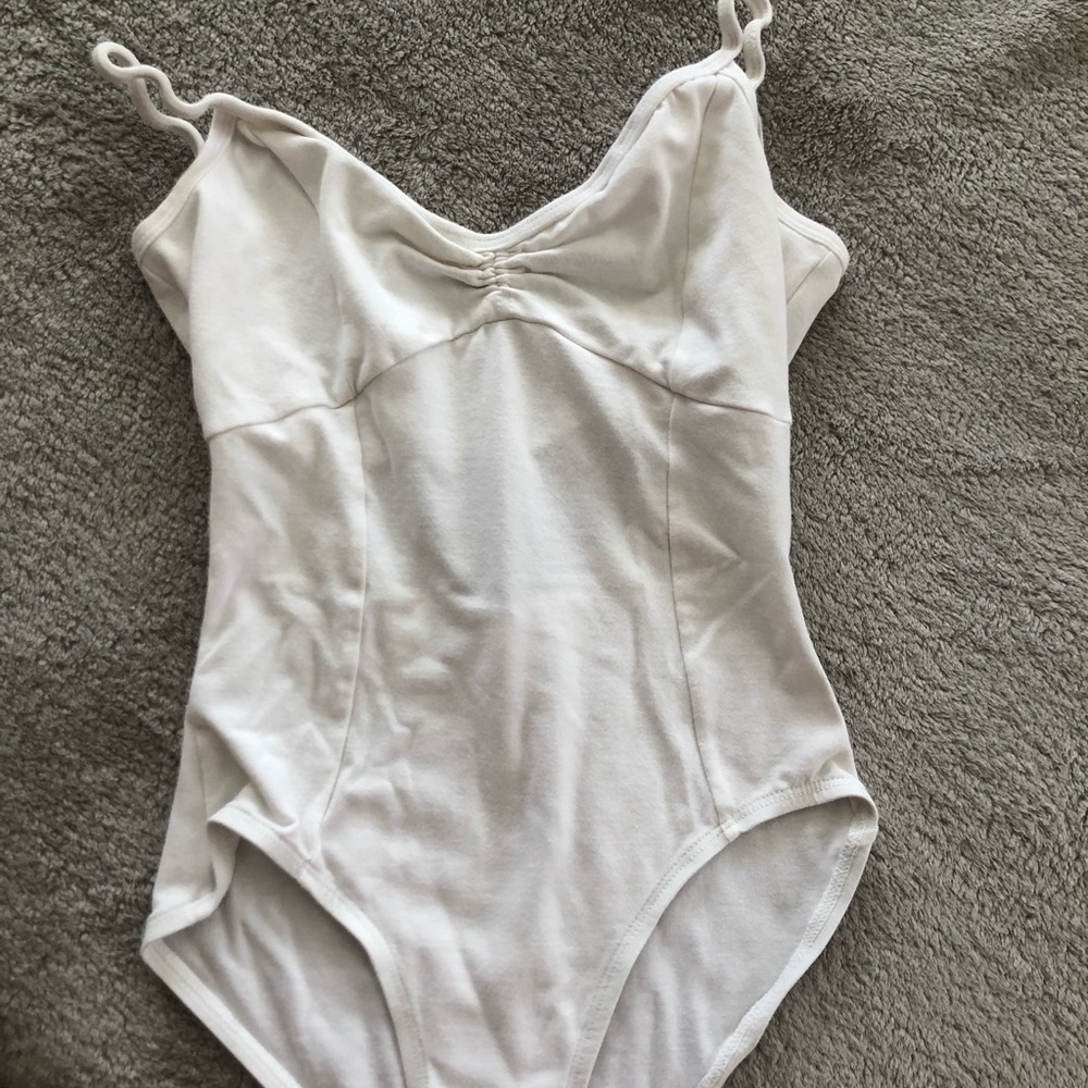 White Natalie Ballet Leotard